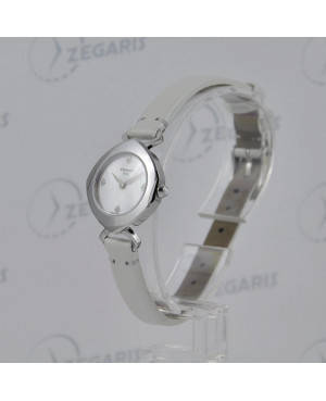 Szwajcarski, elegancki zegarek damski TISSOT FEMINI-T T113.109.16.116.01 (T1131091611601) z diamentami