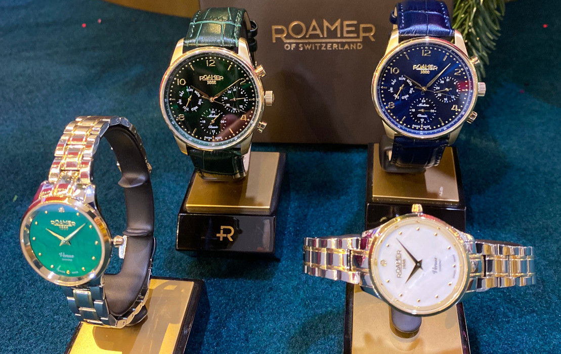 Szwajcarskie zegarki Roamer to doskonały pomysł na prezent świąteczny!