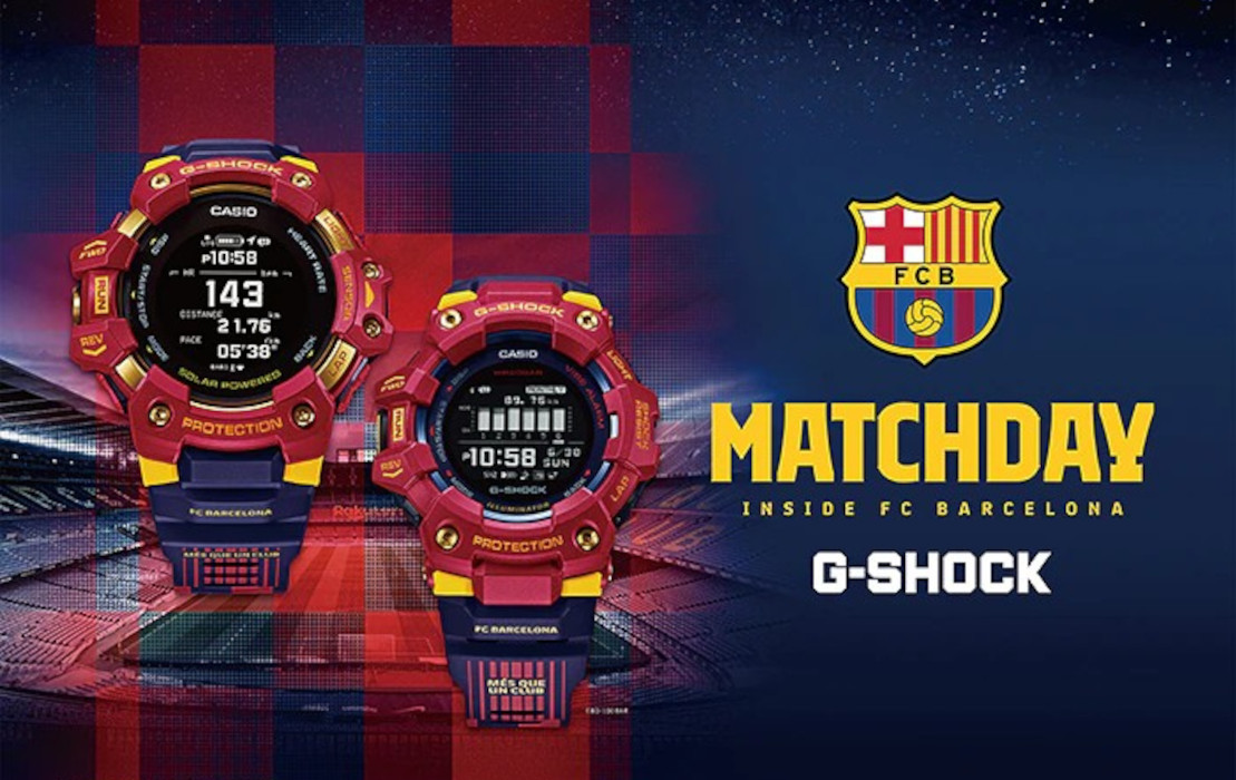 Zegarki związane ze sportem - G-Shock FC Barcelona Limited Edition
